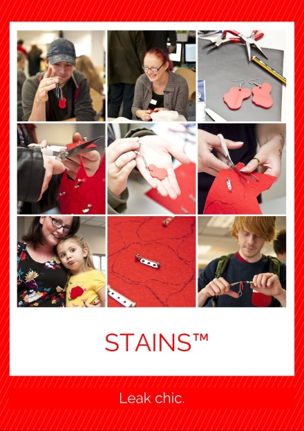 stains workshop collage